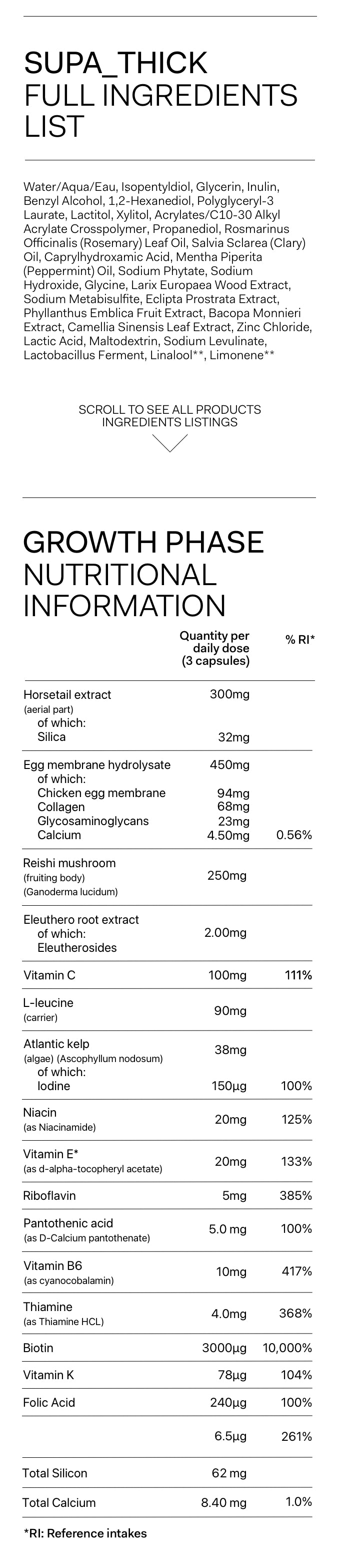 Nutrition Label Mobile