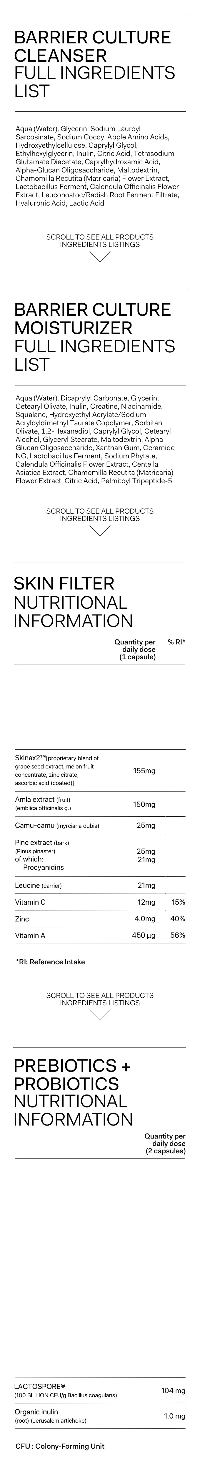 Nutrition Label Mobile