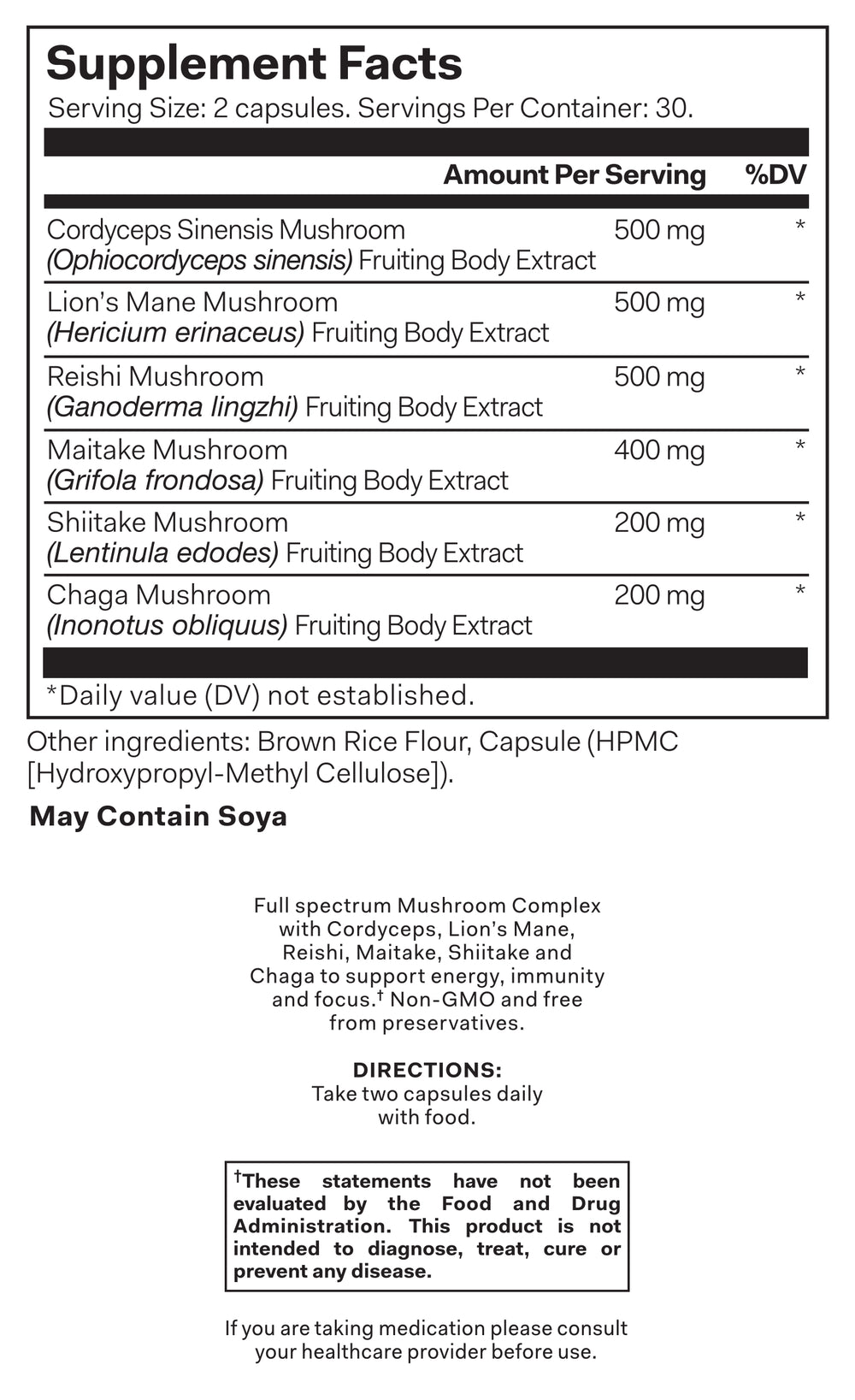 Nutrition Label Desktop