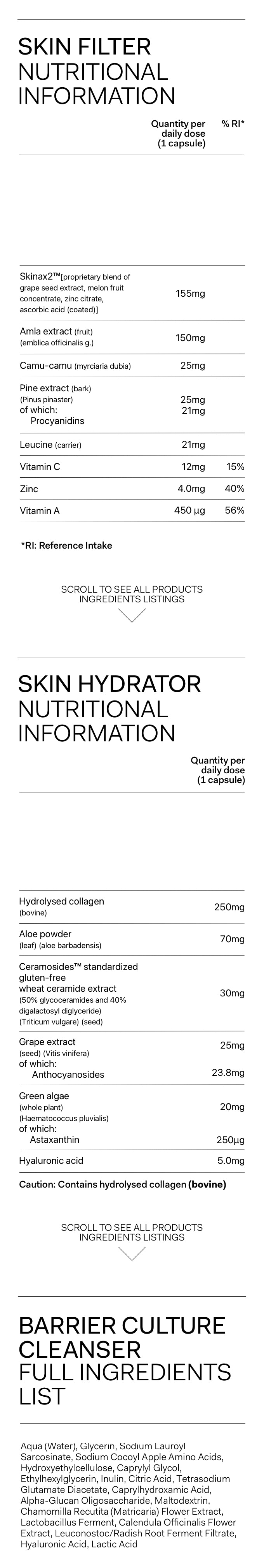 Nutrition Label Mobile
