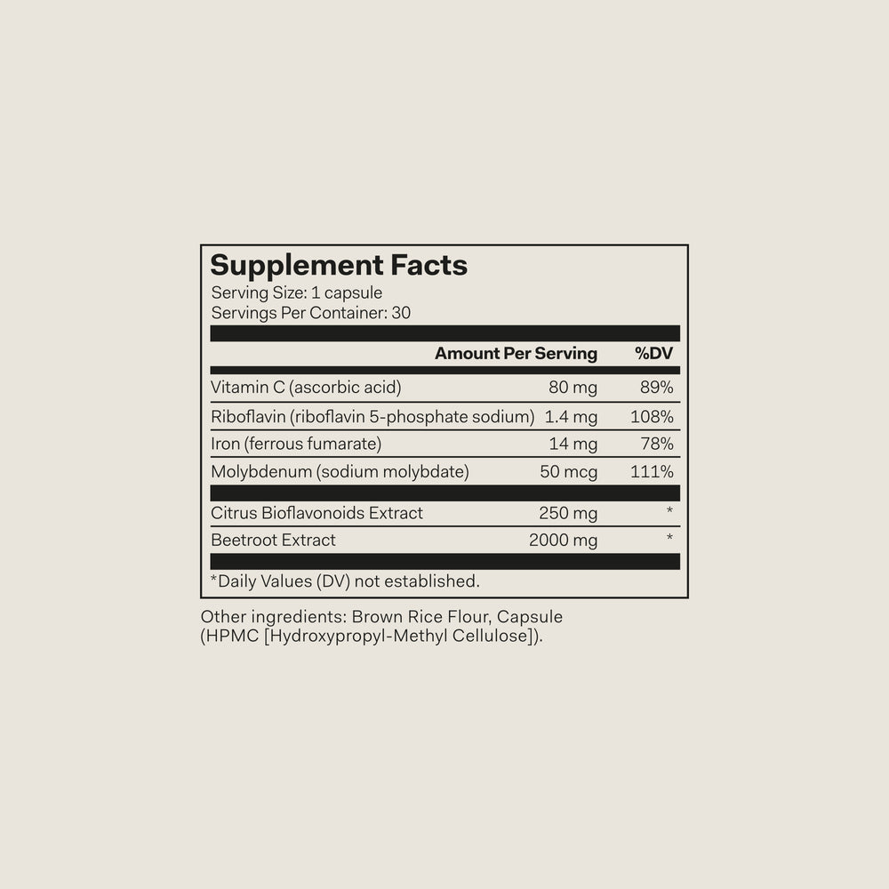 Nutrition Label Desktop