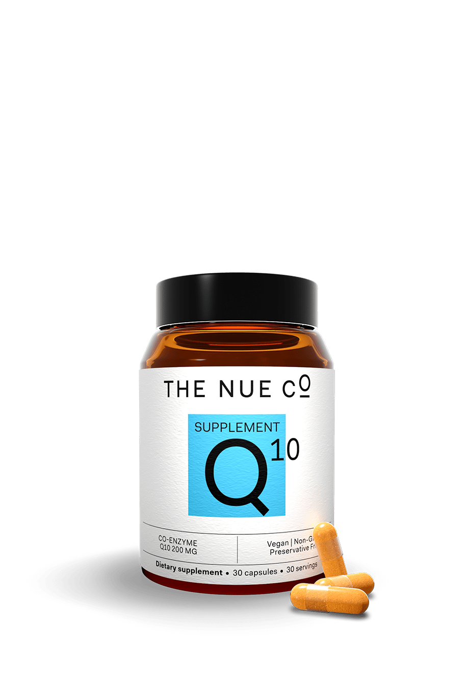 COQ10 Single The Nue Co. 30 CAPS JAR 