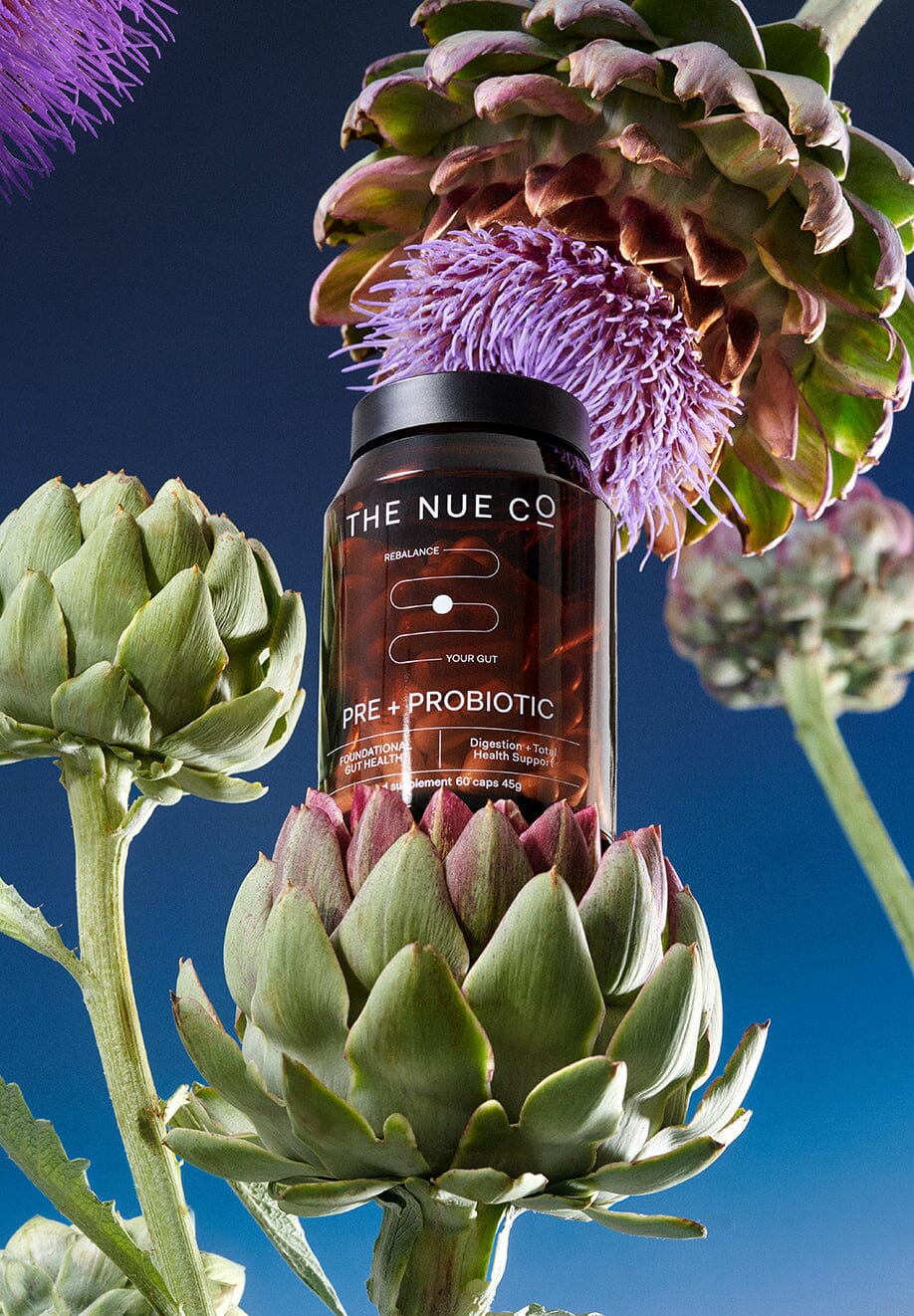 PREBIOTIC + PROBIOTIC single The Nue Co. 