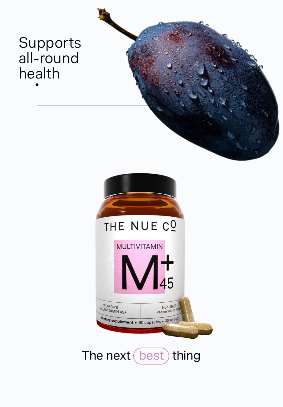 WOMEN'S MULTIVITAMIN 45+ THE ESSENTIALS The Nue Co. The Nue Co.